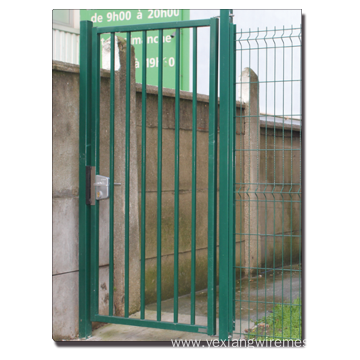 Gate With Vertical Bars